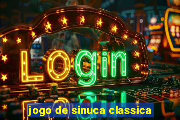 jogo de sinuca classica